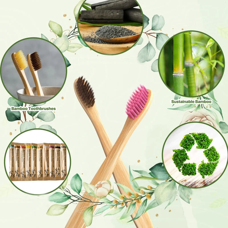 Biodegradable Bamboo Toothbrush